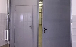 Противопожарные технические распашные ворота