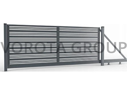 Откатные промышленные металлические ворота Doorhan 4500x2000