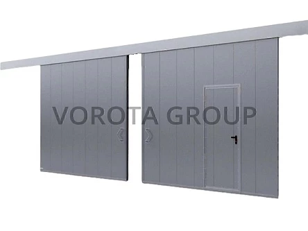 Откатные ворота подвесные Alutech 5000x2250